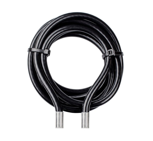 iCHANGE | 8ft. Steel Coated Cable - Black
