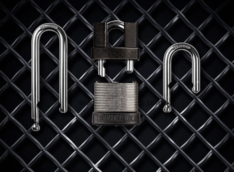 iCHANGE STARTER KIT | 4-IN-1 Padlock System | 1-Lock, 2-Shkl, 8ft. Cbl