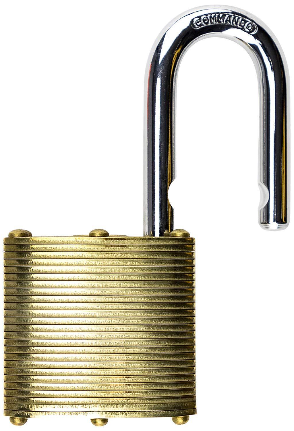 Commando Lock | Marine Series: Premium Brass Padlock | Military-Grade Commando Lock