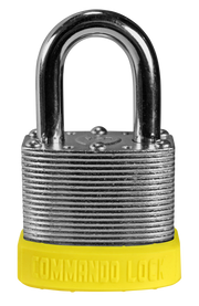 Yellow Customer Color Padlocks Commando Lock Keyed Alike Master Keyed lock