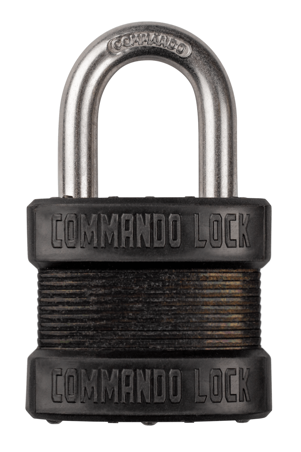 Blackout Laminated Steel Padlock | Military-Grade | Pelican Case Locks Commando Lock
