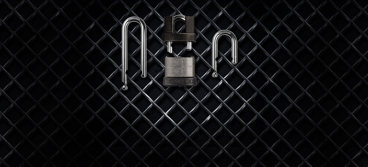Commando Lock | Heavy Duty Padlock Systems | Lifetime Guarantee