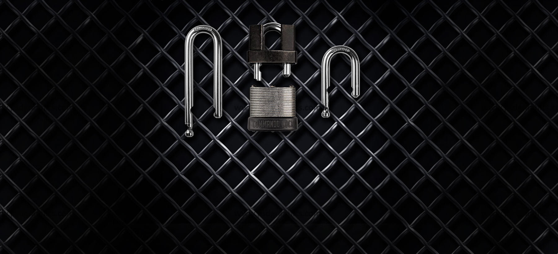 Steel Padlock, Interchangeable, Guard, iChange