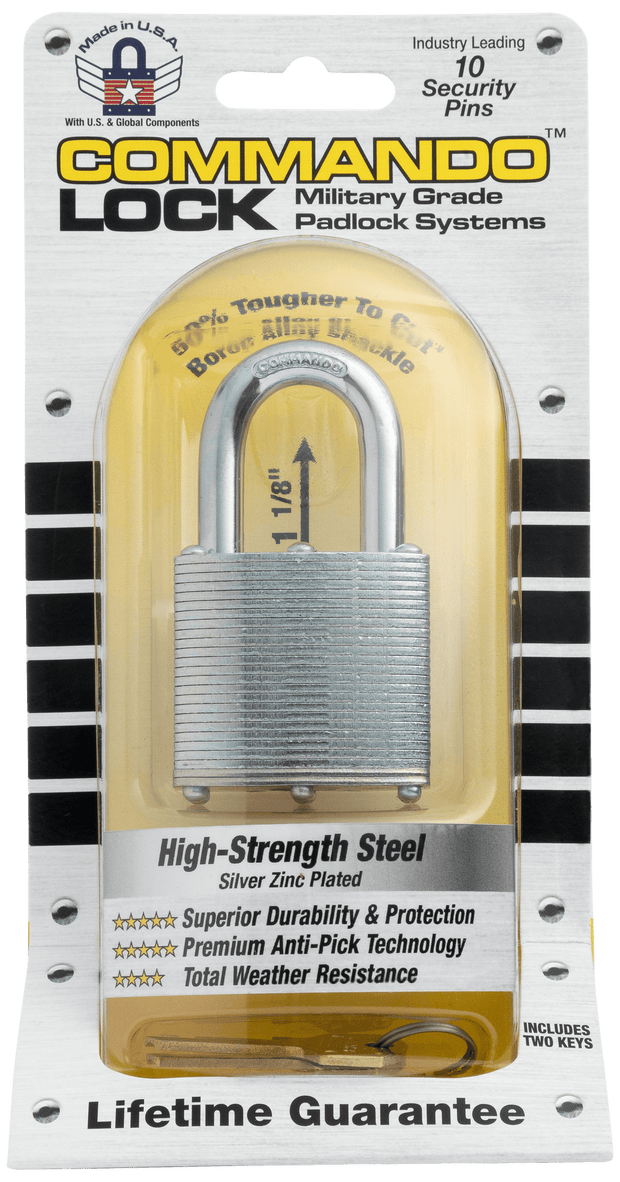 Commando Lock | Heavy Duty Padlock Systems | Lifetime Guarantee