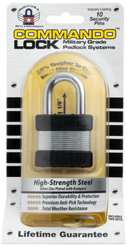 Commando Lock | Heavy Duty Padlock Systems | Lifetime Guarantee