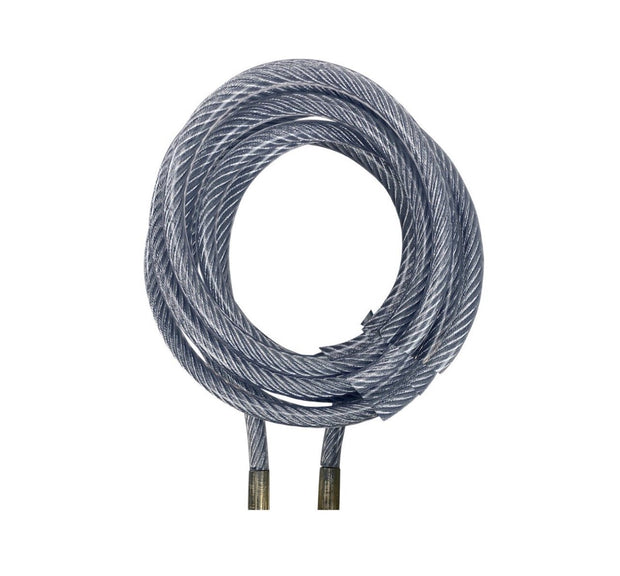 iCHANGE 8ft. Steel Coated Cable - Clear