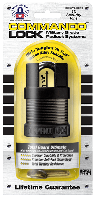 Commando Lock | Heavy Duty Padlock Systems | Lifetime Guarantee