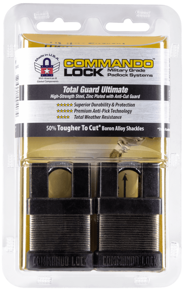 Commando Lock | Heavy Duty Padlock Systems | Lifetime Guarantee