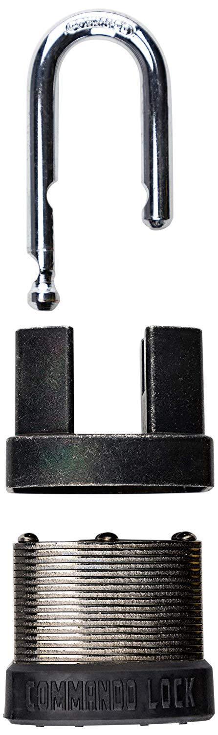 Commando Lock | Bolt Cutter Proof Shrouded Padlock | Tactical High Security
