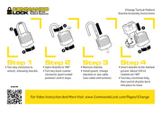 iCHANGE PRO KIT | 4-IN-1 Padlock System | 2-Lock, 4-Shkl, 8ft. Cbl