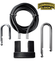 Commando Lock iChange Accessories, Most Secure Padlock, Cable Lock, Multi-Functional Padlock